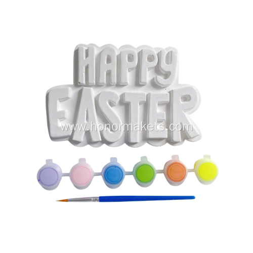 Happy Easter gypsum Painting Kit